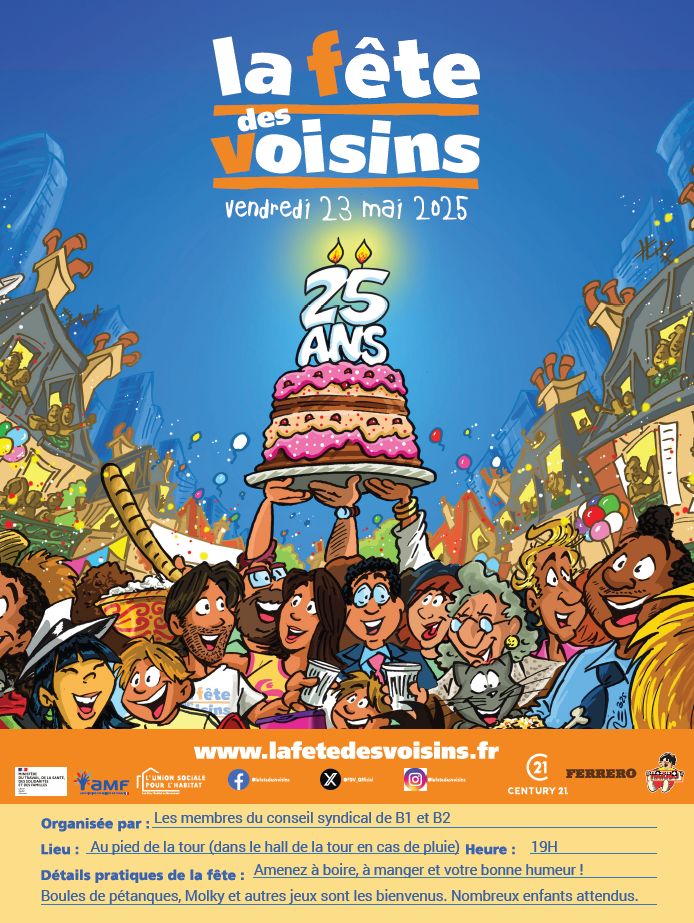 Fête des voisins 2025